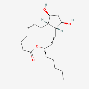 molecular formula C20H32O4 B10767819 Prostaglandin F2alpha 1,15-lactone 