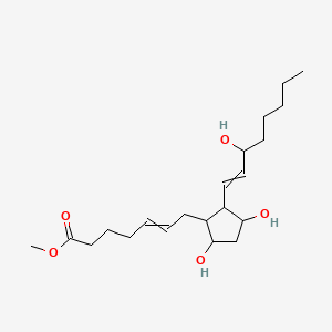 molecular formula C21H36O5 B10767827 Dinoprost methyl 