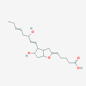 molecular formula C20H30O5 B10767843 Prostaglandin I3 (sodium salt) 