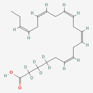 molecular formula C21H32O2 B10768120 Heneicosapentaenoic Acid-d6 
