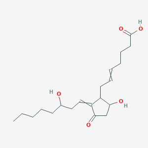 molecular formula C20H32O5 B10768149 delta12-Prostaglandin D2 