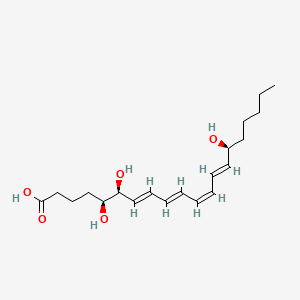 molecular formula C20H32O5 B10768213 epi-Lipoxin A4 