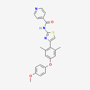 molecular formula C24H21N3O3S B10768274 TAI-1 