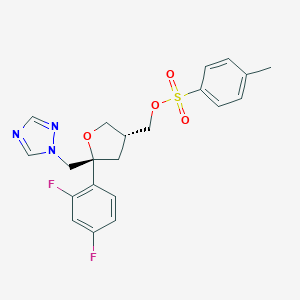 P-Toluenesulfonic Acid (3S,5R)-5-(2,4-Difluorophenyl)-5-[(1H-1,2,4-triazol-1-yl)methyl]oxolan-3-ylmethyl Ester