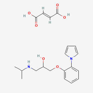 Isamoltane hemifumarate