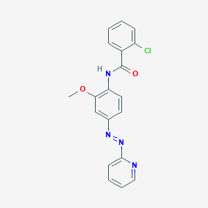 molecular formula C19H15ClN4O2 B10768509 Alloswitch-1 