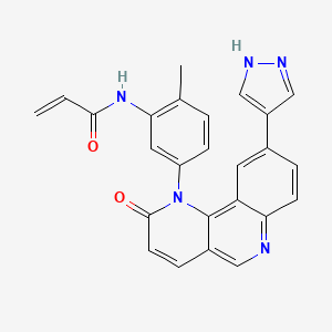 molecular formula C25H19N5O2 B10769073 QL-X-138 CAS No. 1469988-63-3