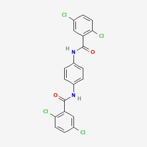 molecular formula C20H12Cl4N2O2 B10769249 IHR-1 