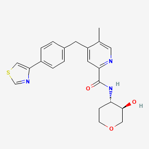 molecular formula C22H23N3O3S B10769259 PF-06767832 