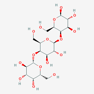 molecular formula C18H32O16 B10769266 beta-(1->4)-Galactotriose 