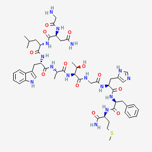 molecular formula C52H73N15O12S B10769307 NeuromedinB,Porcine 