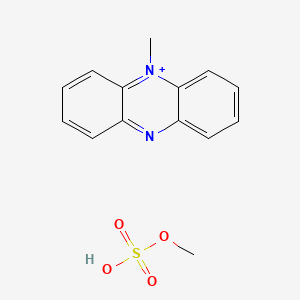 molecular formula C14H15N2O4S+ B10769350 Phenazine (methosulfate) 