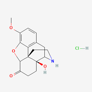 molecular formula C17H20ClNO4 B10769481 Noroxycodone (hydrochloride) 