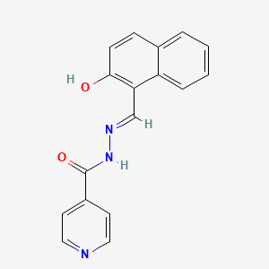 molecular formula C17H13N3O2 B10769543 AS8351 