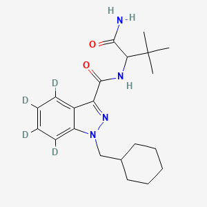 molecular formula C21H30N4O2 B10769593 MAB-CHMINACA-d4 CAS No. 2747913-91-1