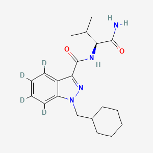 molecular formula C20H28N4O2 B10769605 AB-CHMINACA-d4 