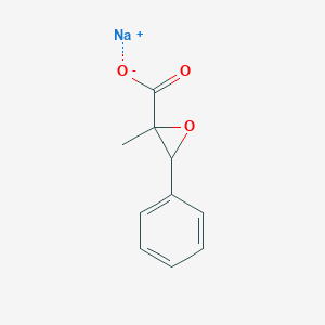 molecular formula C10H9NaO3 B10769609 BMK Glycidic Acid (sodium salt) 