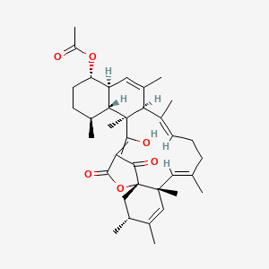molecular formula C36H48O6 B10769733 Glenthmycin M 