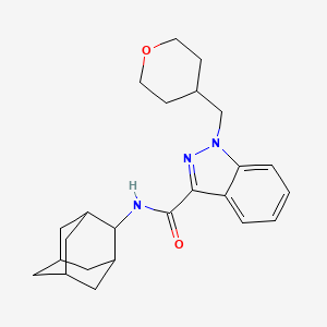 molecular formula C24H31N3O2 B10769801 Adamantyl-thpinaca CAS No. 2365471-86-7