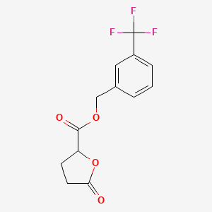 molecular formula C13H11F3O4 B10769821 Tfmb-R-2-HG 