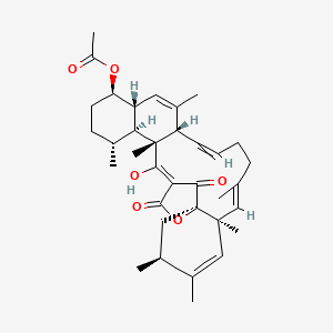 molecular formula C36H48O6 B10769841 Tetromycin A 