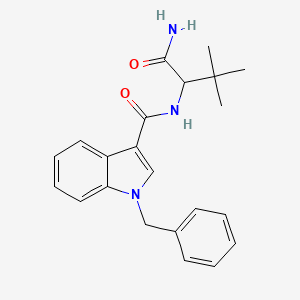 molecular formula C22H25N3O2 B10769874 Adb-bica CAS No. 2219319-40-9