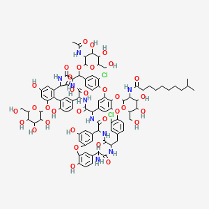 molecular formula C89H99Cl2N9O33 B10770001 Teichomycin A2-5 