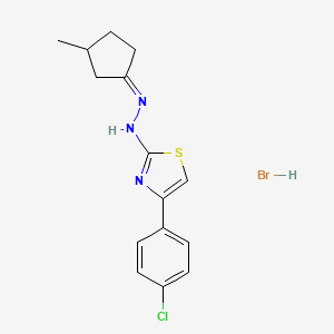 molecular formula C15H17BrClN3S B10770002 CPTH6 hydrobromide 