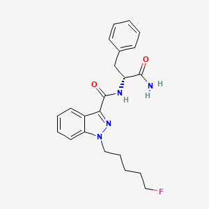 molecular formula C22H25FN4O2 B10770082 Pfg7P73xna CAS No. 2598832-10-9