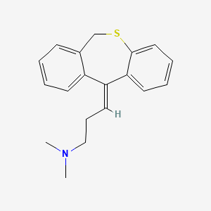 molecular formula C19H21NS B10770134 Dosulepin CAS No. 25627-37-6