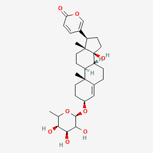 molecular formula C30H42O8 B10770172 Scillarenin 3-O-rhamnoside 