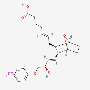 molecular formula C23H29IO5 B10770330 [125I]-I-Bop 