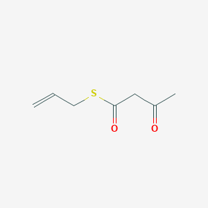 molecular formula C7H10O2S B107705 S-prop-2-enyl 3-oxobutanethioate CAS No. 15780-65-1