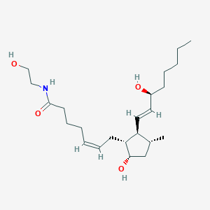 molecular formula C23H41NO4 B10770538 PGF2-1-ethanolamide 