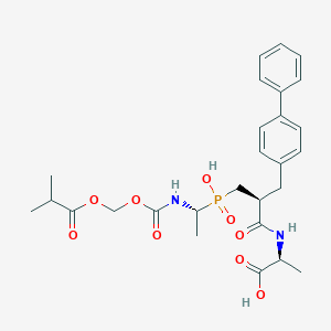 molecular formula C27H35N2O9P B10770719 Demethyl PL265 