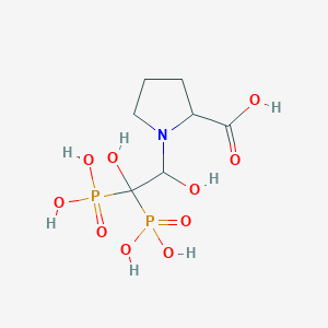 molecular formula C7H15NO10P2 B10770834 Diphosphoglycolyl proline 