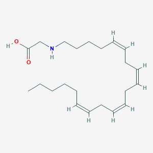 molecular formula C22H37NO2 B10771032 N-arachidonyl-glycine 