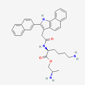 molecular formula C33H36N4O3 B10771755 L-817818 