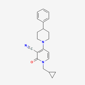 molecular formula C21H23N3O B10771833 JNJ-40068782 