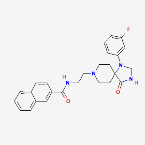 molecular formula C26H27FN4O2 B10771874 VU0364739 