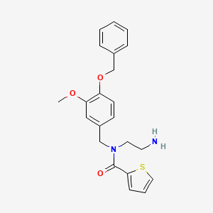 molecular formula C22H24N2O3S B10772128 M8-B 