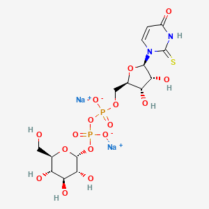 molecular formula C15H22N2Na2O16P2S B10772397 MRS2690 