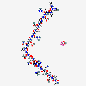 molecular formula C163H270F3N49O44 B10772456 Astressin Trifluoroacetate 