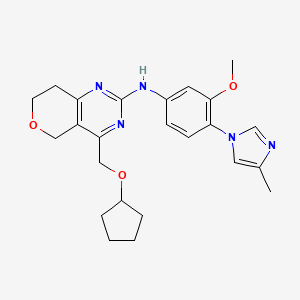 molecular formula C24H29N5O3 B10773025 AZ4800 
