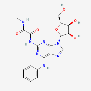 molecular formula C20H23N7O6 B10773028 AB-Neca 