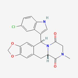 molecular formula C22H18ClN3O4 B10773072 ISA-2011B 