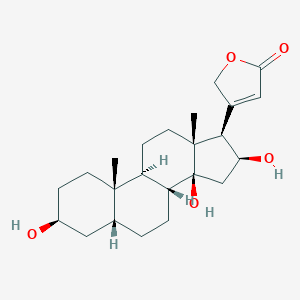 molecular formula C23H34O5 B107731 Gitoxigenin CAS No. 545-26-6