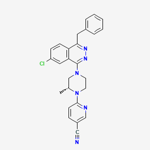 molecular formula C26H23ClN6 B10773117 S1PL-IN-1 