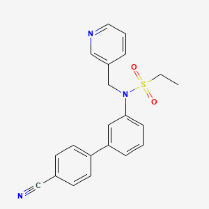 molecular formula C21H19N3O2S B10773512 Cbipes CAS No. 353235-01-5