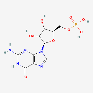molecular formula C10H14N5O8P B10773721 5'-Guanylic acid CAS No. 29593-02-0